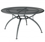 Punched Steel Round 140cm Table 5435