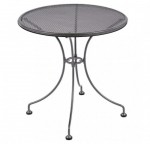 75cm Round Steel Table 7520