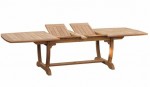 Superior Teak 212to256to300cm Double Extension Table 1826