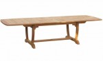 Superior Teak 212to256to300cm Double Extension Table 1826