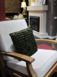 Superior Teak Adjustable Cushioned Lounge Chair 1850