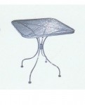 Perforated Steel Square Table 65cm